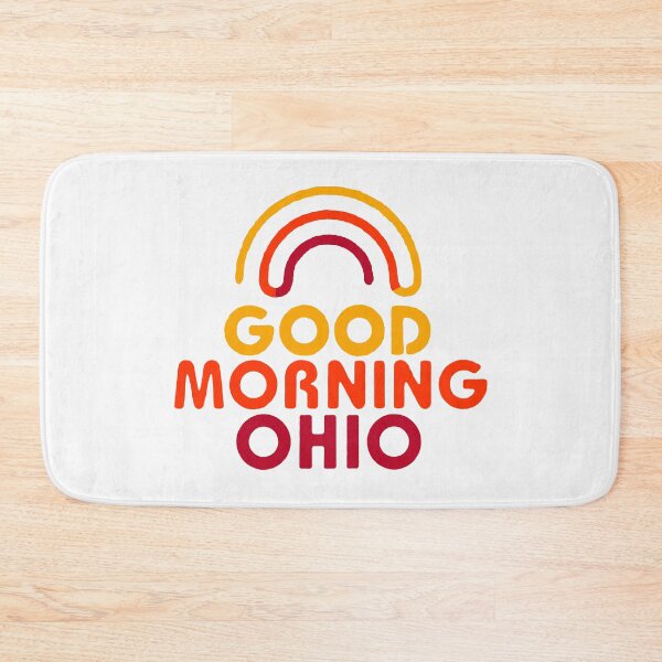 Item preview, Good Morning Ohio; Buckeye State; USA; designed and sold by StickerApe.
