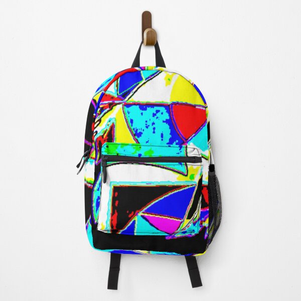 Item preview, astral collision electrize 10 colorful geometric abstract design designed and sold by SmashingDeals.