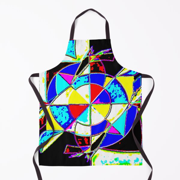 Item preview, astral collision electrize 10 colorful geometric abstract design designed and sold by SmashingDeals.