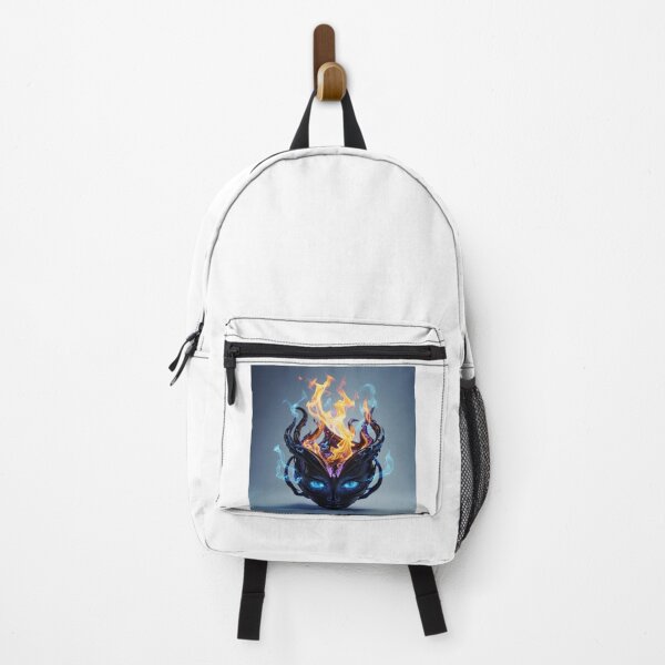 Item preview, Arcane Flame Mask – Dark Fantasy Fire Spirit designed and sold by Mirgonhood.