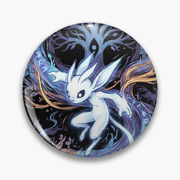 Item preview, Ori and the Blind Forest Will of the Wisps Spirit Guardian Niwen Nodeless Tree Ku Moon Studios Metroidvania Adventure Fan Art Portrait Poster T-Shirt Sticker Print Gift designed and sold by Senpaiwaves.