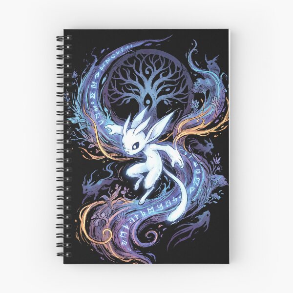 Item preview, Ori and the Blind Forest Will of the Wisps Spirit Guardian Niwen Nodeless Tree Ku Moon Studios Metroidvania Adventure Fan Art Portrait Poster T-Shirt Sticker Print Gift designed and sold by Senpaiwaves.