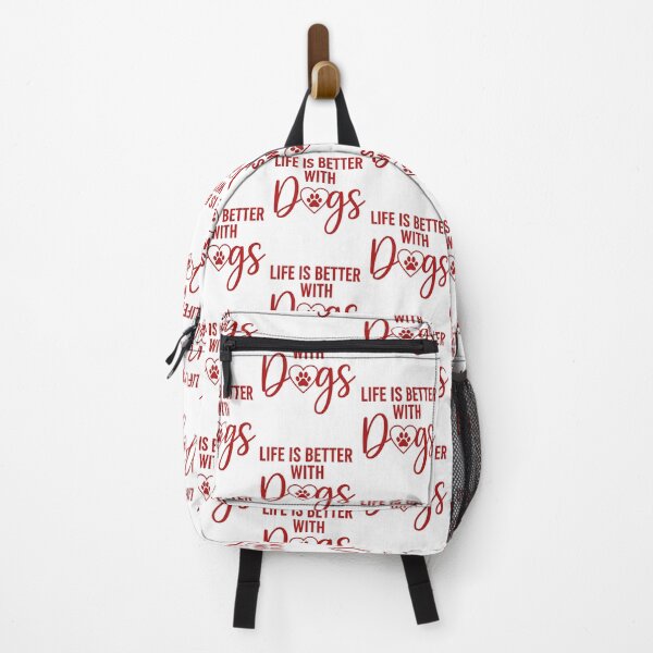 Item preview,  Life Is Better With Dogs Clean Typography Dog Shirt designed and sold by NovaDoodle Art Studio.