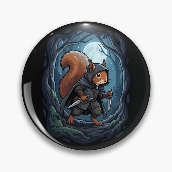 Item preview, Forest Squirrel Assassin Rogue Fantasy Adventure designed and sold by k3rstman1.