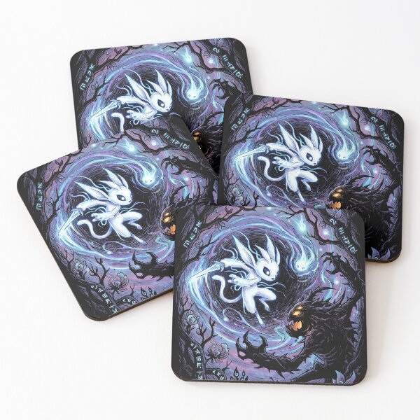 Item preview, Ori and the Blind Forest Will of the Wisps Spirit Guardian Niwen Nodeless Tree Ku Moon Studios Metroidvania Adventure Fan Art Portrait Poster T-Shirt Sticker Print Gift designed and sold by Senpaiwaves.