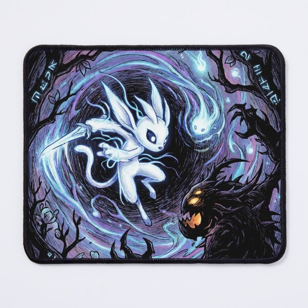Item preview, Ori and the Blind Forest Will of the Wisps Spirit Guardian Niwen Nodeless Tree Ku Moon Studios Metroidvania Adventure Fan Art Portrait Poster T-Shirt Sticker Print Gift designed and sold by Senpaiwaves.
