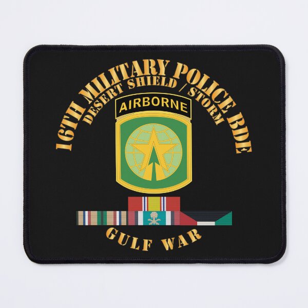 Item preview, Army - 16th Military Police Bde - Desert Storm - Shield w Svc X 300 designed and sold by Military Insignia Products.