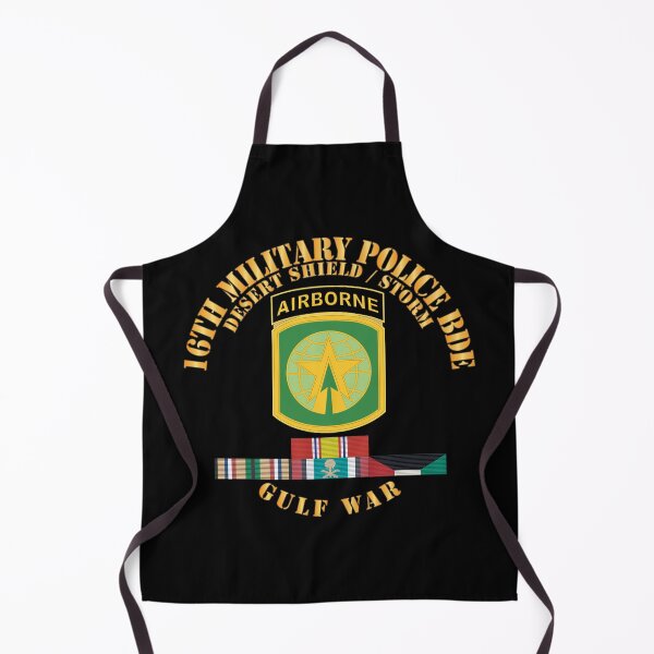 Item preview, Army - 16th Military Police Bde - Desert Storm - Shield w Svc X 300 designed and sold by Military Insignia Products.