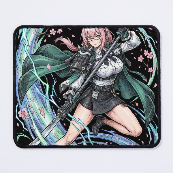Item preview, Tsukishiro Yanagi Zenless Zone Zero ZZZ Section 6 Deputy Chief Electric Stun Moon Essence Crescent Blade Void Hunter Fan Art Portrait Poster T-Shirt Sticker Gift designed and sold by Senpaiwaves.