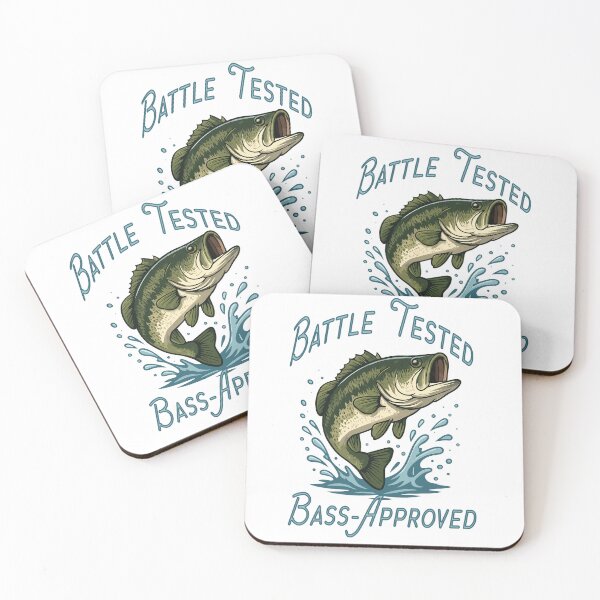 Item preview,  Battle tested Bass-approved illustration designed and sold by Art-Horizon.