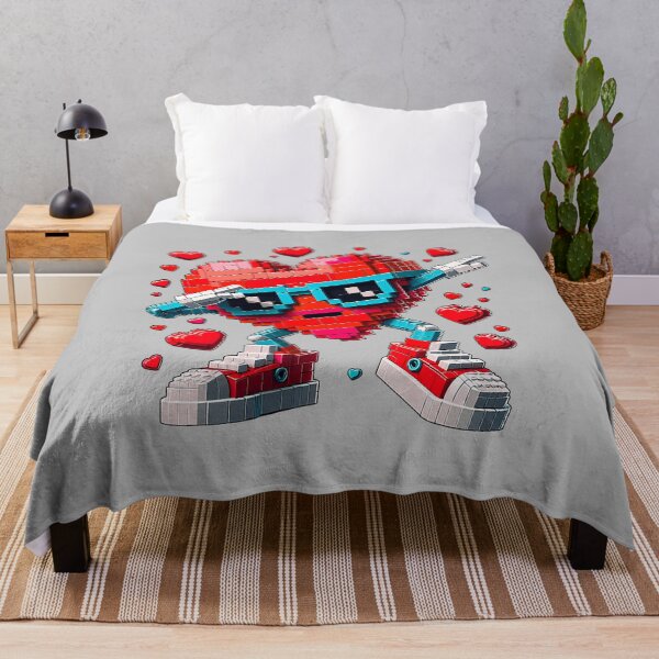 Item preview, Dabbing Heart Funny Valentines Day Bulding Block Builder Kid  designed and sold by FrankIsabel.