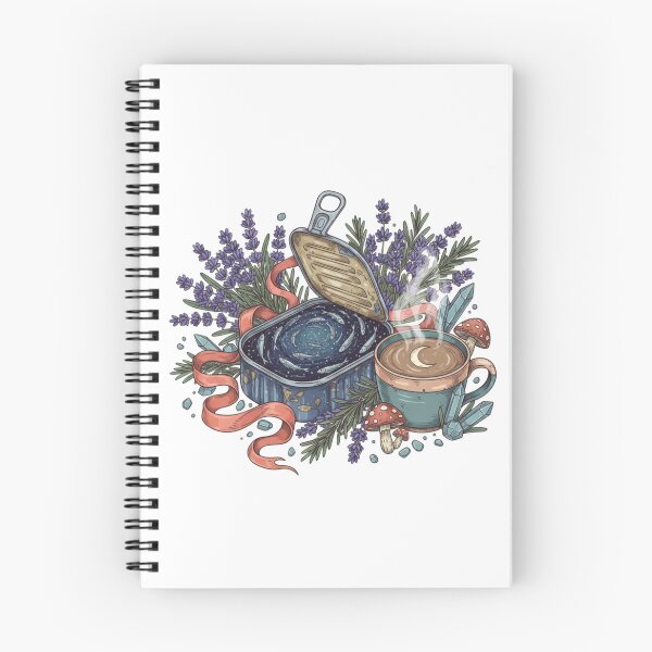 Item preview, Whimsigoth Kitchen Witch Shirt - Magical Herbology Graphic Tee - Celestial Tinned Fish Art - Moody Aesthetic Cottagecore Gift - Stirring the Pot & Protecting My Peace designed and sold by 247Creations.