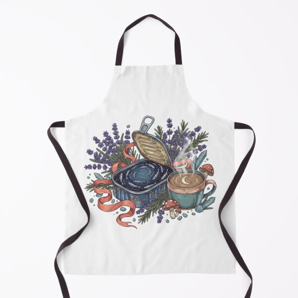 Item preview, Whimsigoth Kitchen Witch Shirt - Magical Herbology Graphic Tee - Celestial Tinned Fish Art - Moody Aesthetic Cottagecore Gift - Stirring the Pot & Protecting My Peace designed and sold by 247Creations.