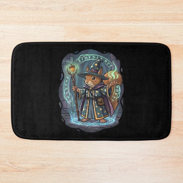 Item preview, Cute Fantasy Squirrel Wizard Magic Acorn designed and sold by k3rstman1.