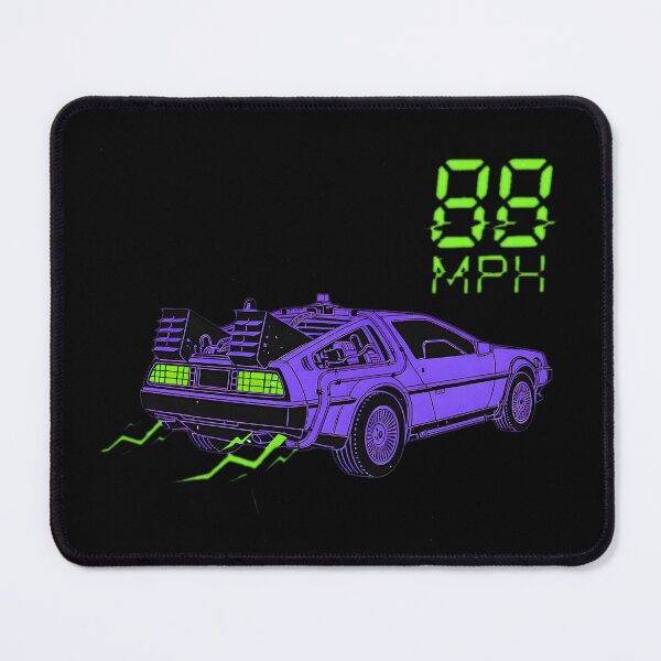 Item preview, Purple Time Machine 88 MPH Retro Synthwave designed and sold by Off-Road-Zone.