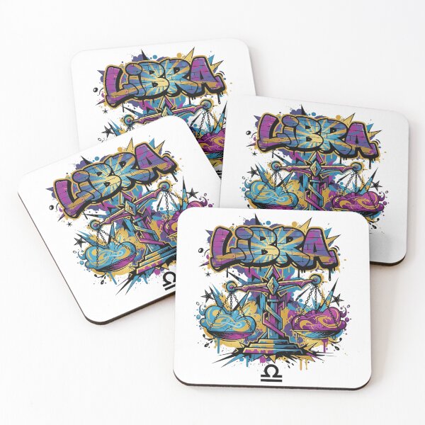 Item preview, Vibrant Street-Art Scales of Libra Illustration designed and sold by newvisionart191.