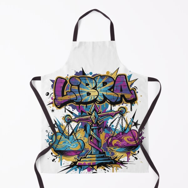 Item preview, Vibrant Street-Art Scales of Libra Illustration designed and sold by newvisionart191.