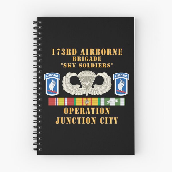 Item preview, Army - 173rd Airborne Bde - Operation Junction City, Badge w Star, SSI - VN SVC X 300 - Hat designed and sold by Military Insignia Products.