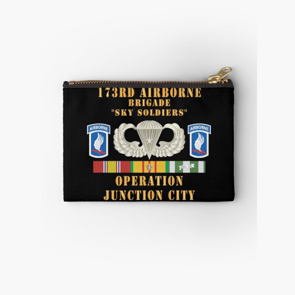 Item preview, Army - 173rd Airborne Bde - Operation Junction City, Badge w Star, SSI - VN SVC X 300 - Hat designed and sold by Military Insignia Products.