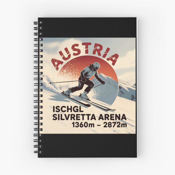 Item preview, Ischgl Silvretta Arena Austria Skiing  – Vintage Winter Sports Badge designed and sold by VividOrganica.