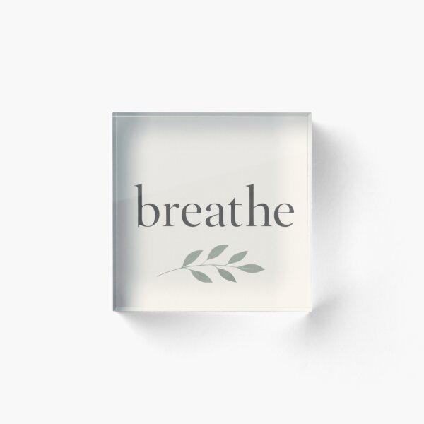 Item preview, Breathe – Minimal Botanical Wall Art designed and sold by ZEYCAT.