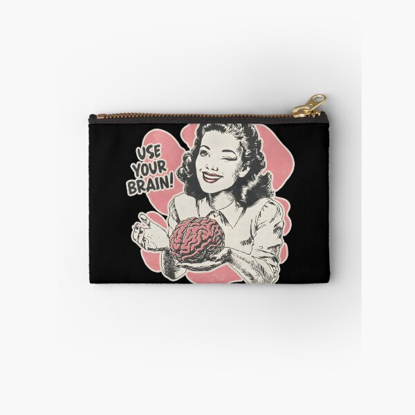Item preview, Vintage Retro Comic Art Use Your Brain Sarcastic Design  designed and sold by DrawHandArt.