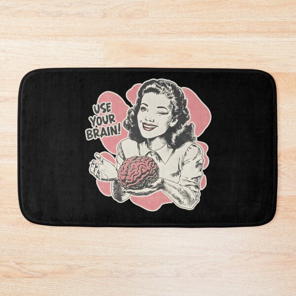 Item preview, Vintage Retro Comic Art Use Your Brain Sarcastic Design  designed and sold by DrawHandArt.