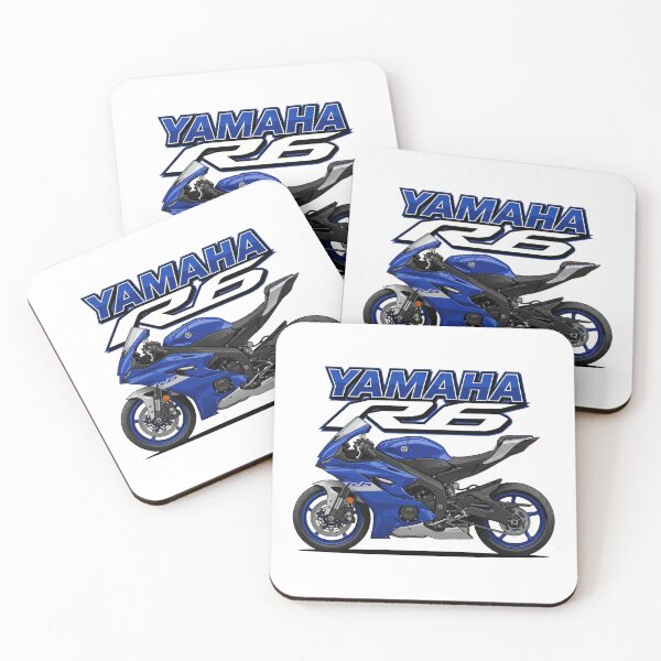 Item preview, Yamaha R6 2017 Blue – Yamaha Racing Supersport Vector Art designed and sold by enzoade.