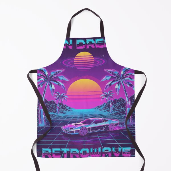 Item preview, Neon Dreams Retro wave – Synthwave Sunset Vaporwave T-Shirt designed and sold by ArtiFize Store.