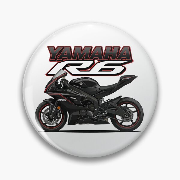 Item preview, Yamaha R6 2017 Red & Black – Modern Supersport Vector Art designed and sold by enzoade.