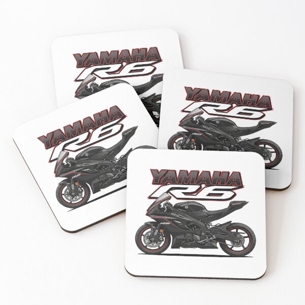 Item preview, Yamaha R6 2017 Red & Black – Modern Supersport Vector Art designed and sold by enzoade.