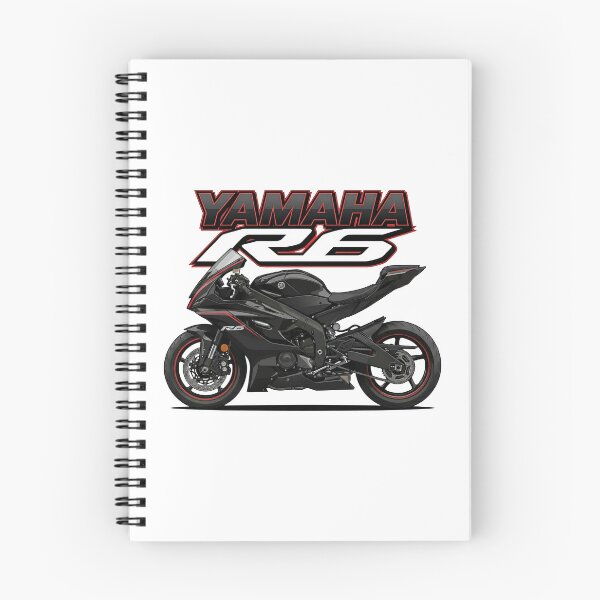 Item preview, Yamaha R6 2017 Red & Black – Modern Supersport Vector Art designed and sold by enzoade.