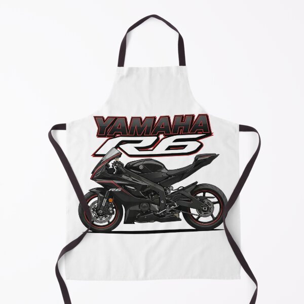 Item preview, Yamaha R6 2017 Red & Black – Modern Supersport Vector Art designed and sold by enzoade.