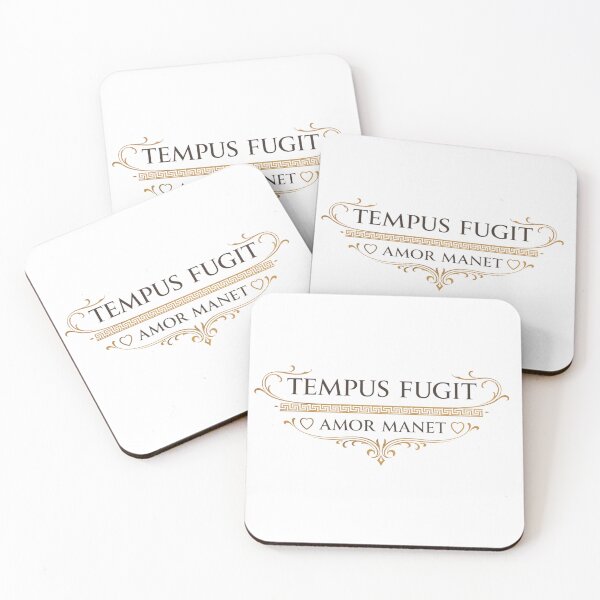 Item preview, Tempus Fugit Amor Manet – Ancient Roman Papyrus Quote designed and sold by LoppiPrintShop.