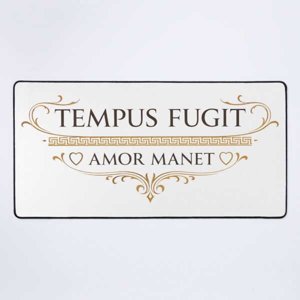 Item preview, Tempus Fugit Amor Manet – Ancient Roman Papyrus Quote designed and sold by LoppiPrintShop.