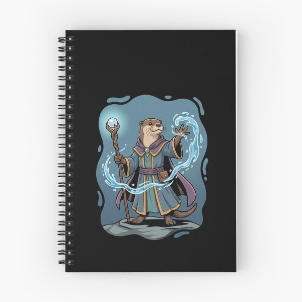 Item preview, Cute Otter Wizard Fantasy Magic Waterbender designed and sold by k3rstman1.
