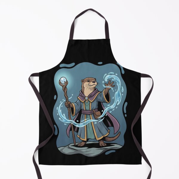 Item preview, Cute Otter Wizard Fantasy Magic Waterbender designed and sold by k3rstman1.