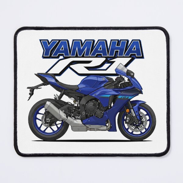 Item preview, Yamaha R1 2015 Blue – Iconic Yamaha Racing Vector Art designed and sold by enzoade.