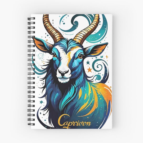 Item preview, Golden Horned Capricorn Warrior Goddess Illustration designed and sold by newvisionart191.