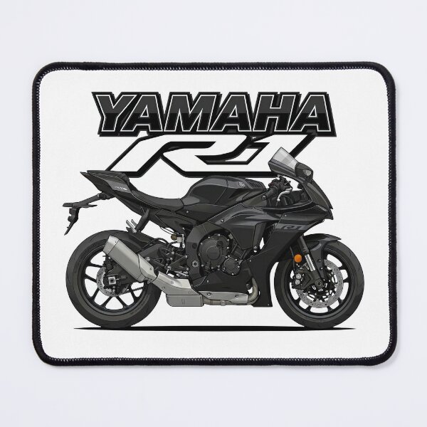 Item preview, Yamaha R1 2015 All Black – Modern Superbike Vector Illustration designed and sold by enzoade.