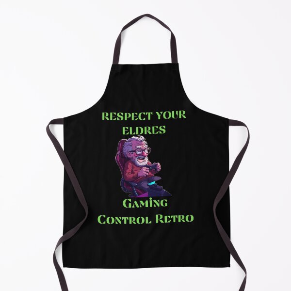 Aperçu de l'œuvre Respectez vos aînés - Manette de jeu rétro créée et vendue par StaticMood.