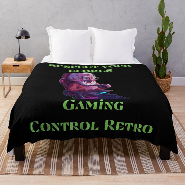 Item preview, Respect Your Elders Gaming Control Retro designed and sold by StaticMood.