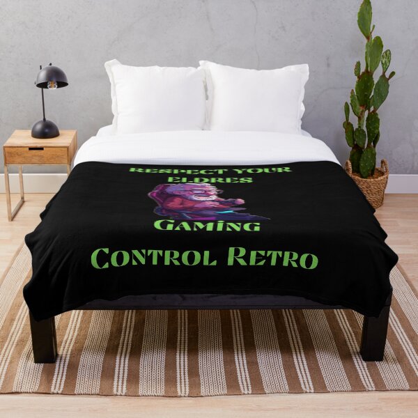 Item preview, Respect Your Elders Gaming Control Retro designed and sold by StaticMood.