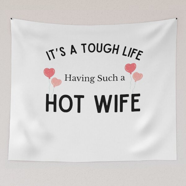Item preview, ife Having Such a Hot Wife Shirt – Funny Husband Meme Tee, Proud Husband Shirt, Marriage Humor Gift designed and sold by Printsouf.