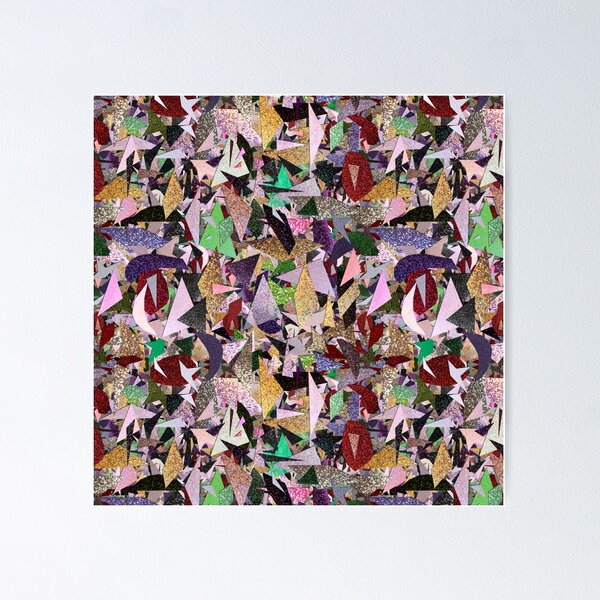 Item preview, Glitter Paper Scraps Collage designed and sold by IrishVikingDesigns.
