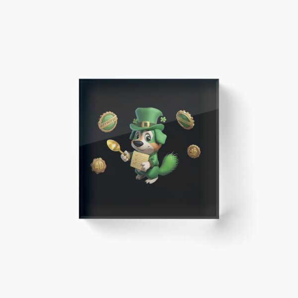 Item preview, Shamrock-Certified Dog Food Tester – St. Patrick’s 4D Art designed and sold by YourTrendyTees.