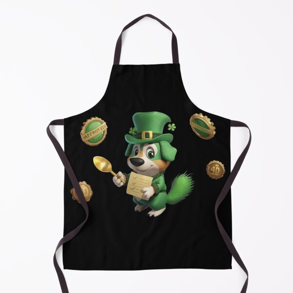 Item preview, Shamrock-Certified Dog Food Tester – St. Patrick’s 4D Art designed and sold by YourTrendyTees.