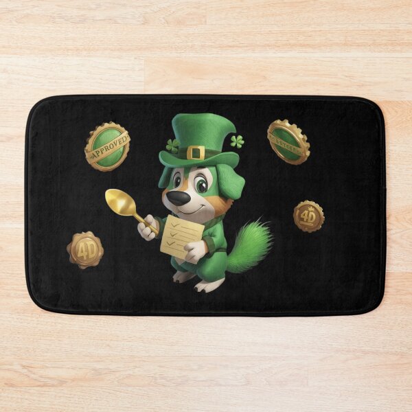 Item preview, Shamrock-Certified Dog Food Tester – St. Patrick’s 4D Art designed and sold by YourTrendyTees.