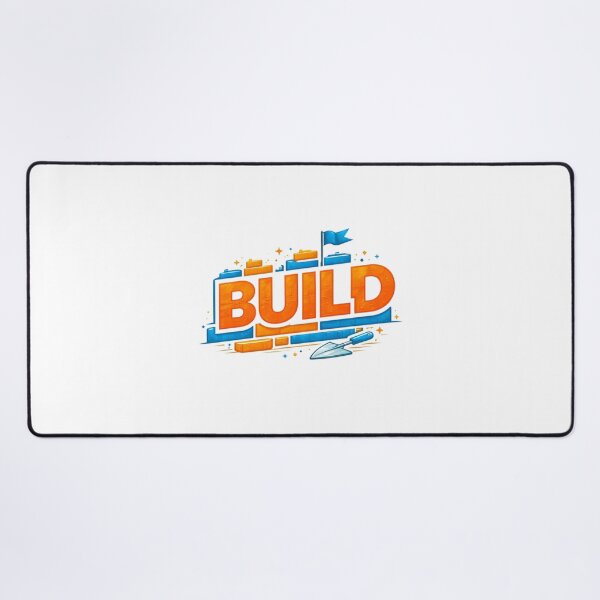 Item preview, BUILD T-Shirt – Simple Motivational Typography for Growth Mindset designed and sold by gurugotro.