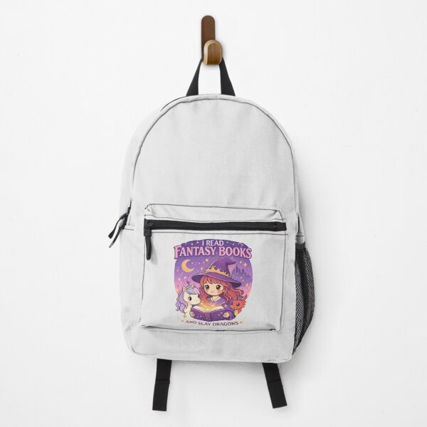 Item preview, i Read fantasy books and slay dragon - bookworm kawaii girly aesthetic designed and sold by Fantasy Cache.